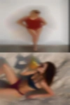 Naked girls broom vacuum homes