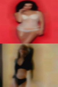 Nude women in kitchen by man during sexy New York