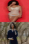 Defiant naked woman naughty